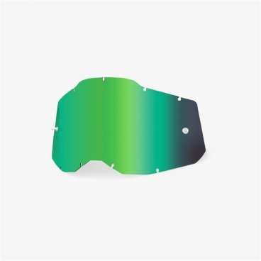 Линза зеркальная 100% RC2 AC2 ST2 Replacement Lens Mirror Green