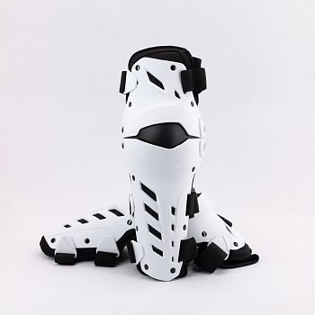 Наколенники шарнирные Enduro Terra Dual Axis White